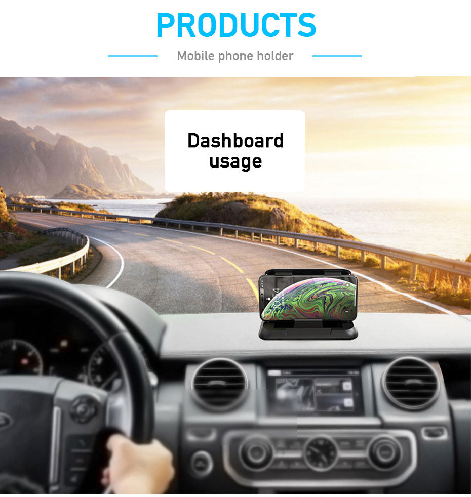 Universal Adjustable Car Phone Holder Mount Dashboard