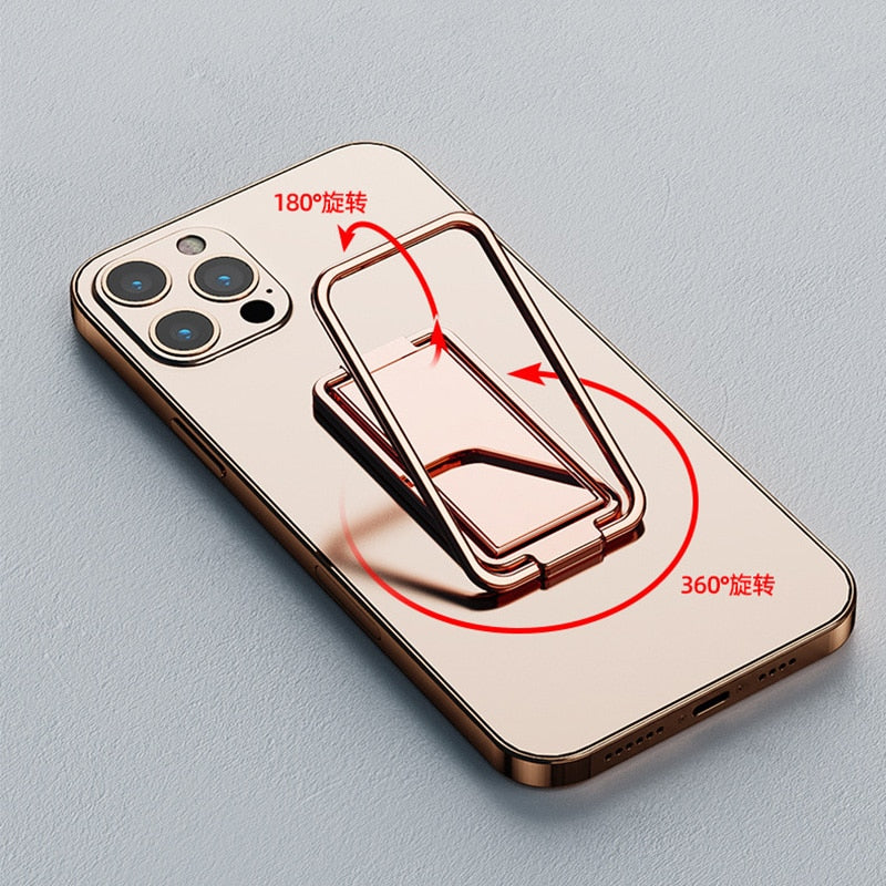 Magnetic Phone Ring Holder stand Mount Grip Smartphone Bracket