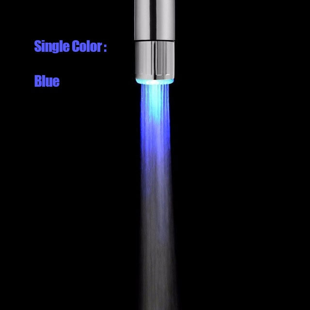 3 Color Light LED Temperature Sensitive Water Saving