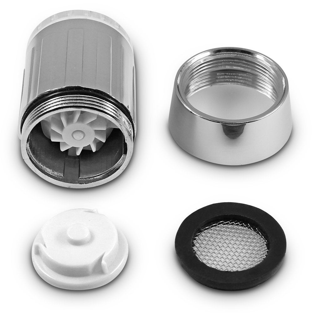 3 Color Light LED Temperature Sensitive Water Saving