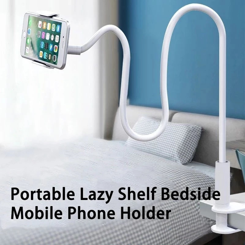 Lazy Bed Desktop Bracket Smartphones 360 Clip  Holder Stand