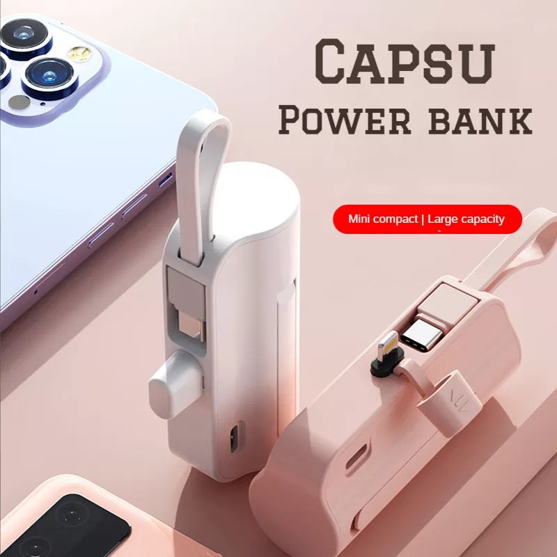 Mini Portable Power Bank 10000mAh  Charger For iPhone Samsung Xi
