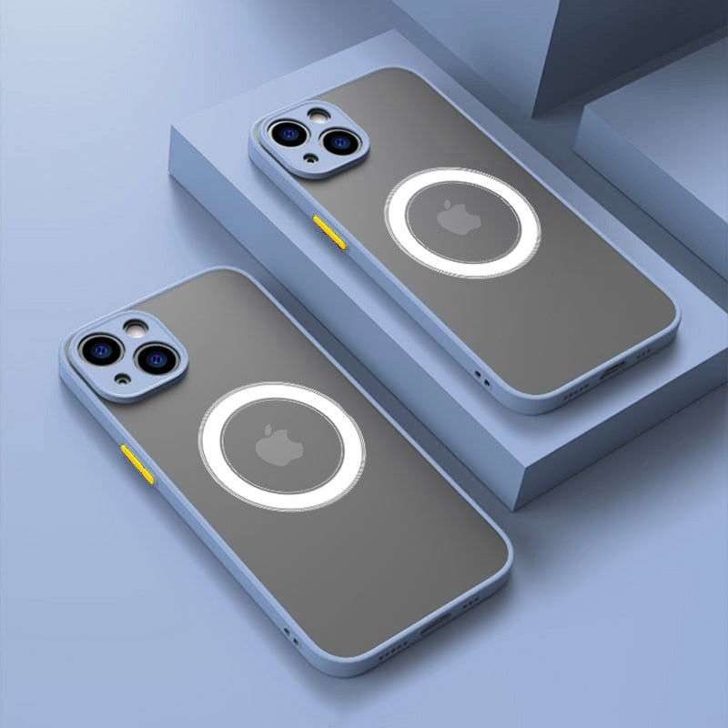 Magnetic  Armor Cover for Phone Case For iPhone 13 14 12 11 Pro Max Mini X XR XS 14Plus