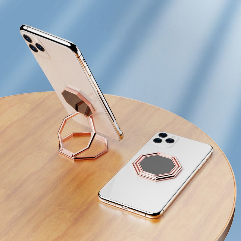 Magnetic Phone Ring Holder stand Mount Grip Smartphone Bracket