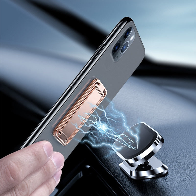 Magnetic Phone Ring Holder stand Mount Grip Smartphone Bracket