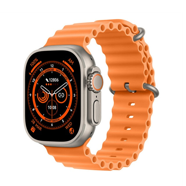 Smartwatch Wireless Charging Bluetooth  Bracelet HD Screen for Apple