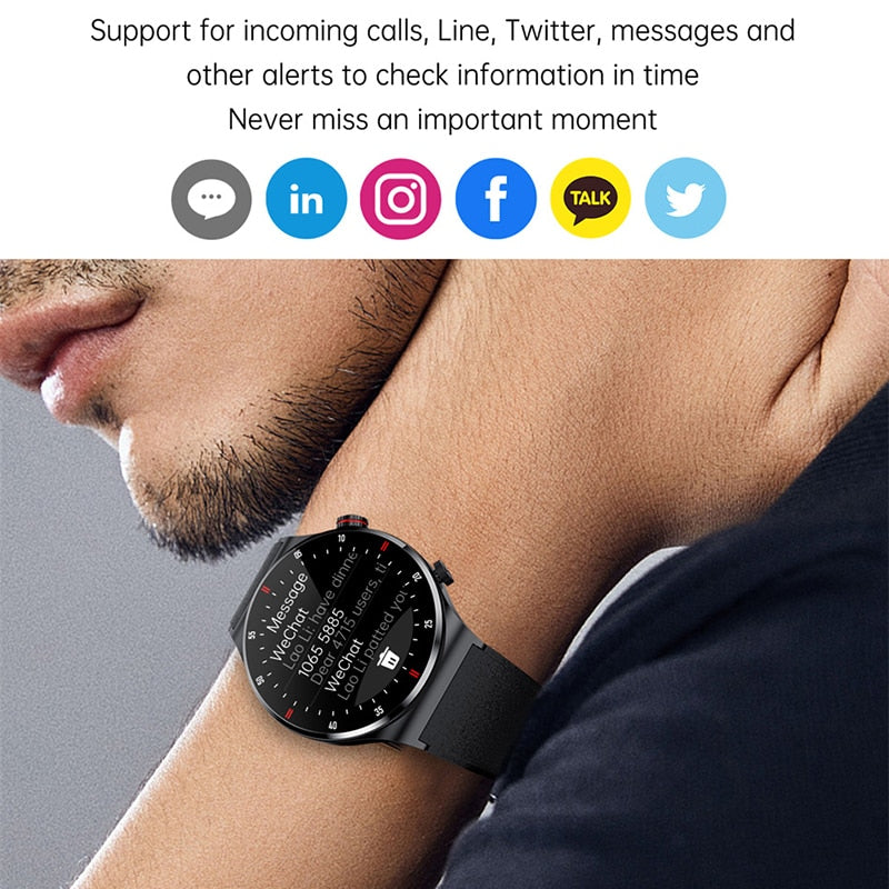 Bluetooth Smart Watch  Large HD screen